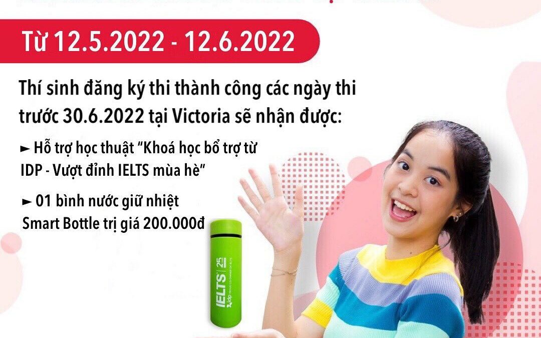 KHAI GIẢNG CÁC LỚP IELTS ONLINE/OFFLINE THÁNG 7/2022