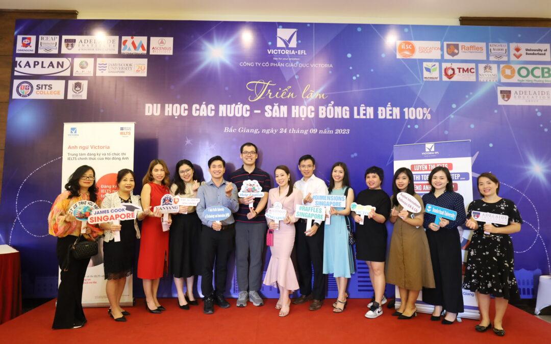 Công ty cổ phần Giáo dục Victoria tổ chức thành công triển lãm du học tại khách sạn Mường Thanh Bắc Giang