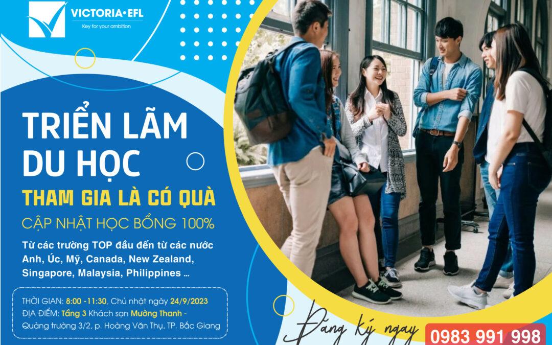 TRIỂN LÃM DU HỌC- SĂN HỌC BỔNG TỪ 50-100%