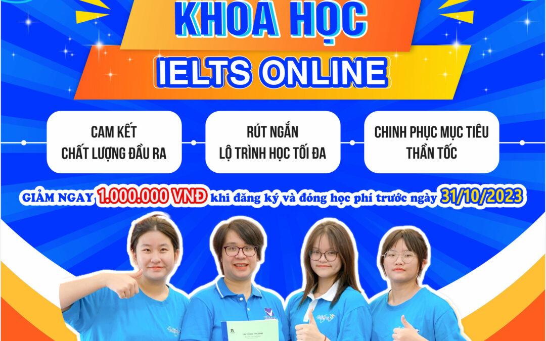 Khai giảng lớp IELTS Online trình độ căn bản cho người bắt đầu